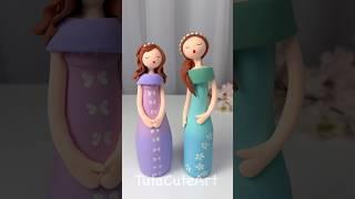 DIY cute bottle decoration 🩷