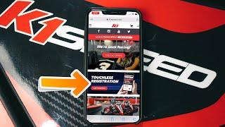 K1 Speed Now Has Touchless Registration!