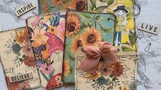 Easy and fun Mass making journaling cards with napkins