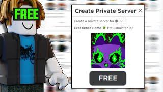 How To Get Free Private Servers In Roblox! (2024) - Private Servers For FREE!