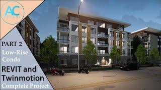 Low-Rise Condo | Part 2 | Complete Step by Step | Revit Project Tutorial