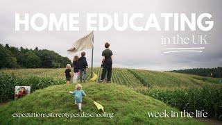WEEK IN THE LIFE HOME EDUCATING IN THE UK - UNSCHOOLING FAMILY OF 5