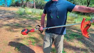 This is a first, outdoor power equipment on Amazon. Husqvarna 320iL Weed Trimmer. Unboxing, Testing