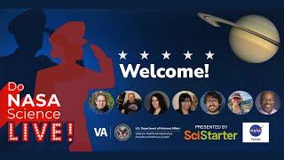 An introduction to Do NASA Science LIVE for Service Members, Veterans and their Families