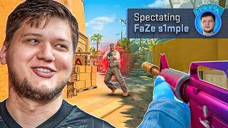 I Spectated s1mple's First Games on FaZe Clan! - fl0m