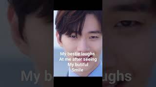 my bestie laughs at me after seeing my butiful smile #kingtheland #viral #kpop #shorts #trending 🫠