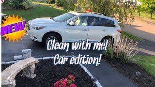 CLEAN WITH ME || CAR EDITION LETS CLEAN TOGETHER  || NEW ONSON CAR VACUUM