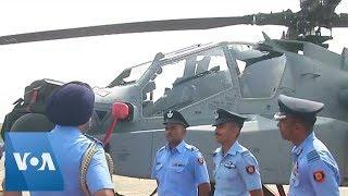 India's Air Force Displays New Attack Helicopters