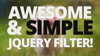 jQuery Category Filter [VOICE TUTORIAL]