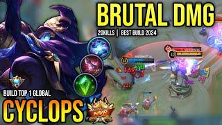 CYCLOPS BEST BUILD 2024 | BUILD TOP GLOBAL CYCLOPS GAMEPLAY | MOBILE LEGENDS