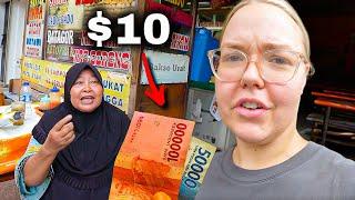 Hunting for the Most Expensive Street Food in Indonesia! 