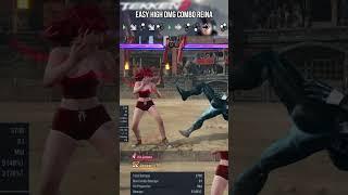 Tekken 8 Easy high DMG Combo Reina with NOTATIONs NO Wall/Wallbreak EWGF 81 DMG