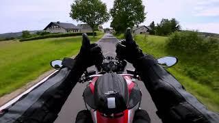 New Bike BMW R1200GS Adventure 4k RAW Sound OEM Exhaust on twistiest roads