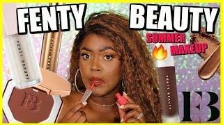 Fenty Beauty Full Face Summer Makeup!