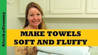 Make Towels Soft And Fluffy Again - Laundry Tips Tricks Hacks