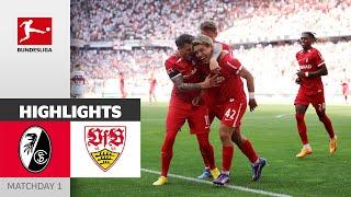 DRAMATIC Stuttgart Loss in First Match! | Freiburg - VfB Stuttgart 3-1 | Highlights | MD 1 – BULI