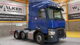New In Stocklist For Sale: RENAULT T460 COMFORT *EURO 6* 6X2 TRACTOR UNIT – 2018 – KM67 PVN