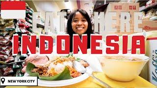 The BEST INDONESIAN Food in NYC is NOT from a Restaurant | HIDDEN NYC Indonesian Food Tour