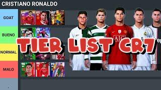 ️Tier list de todas las cartas de cristiano Ronaldo en efootball 2024️