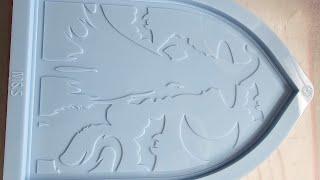 Crafting with friends SRC Polyurethane/Molds and Shapes Witch Window Mold