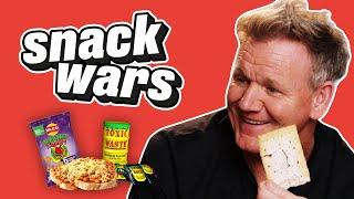 Gordon Ramsay Judges American & English Snacks | Snack Wars | @LADbible