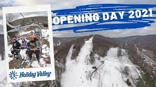 Holiday Valley | Opening Day 2021 | New Yodeler High Speed Quad