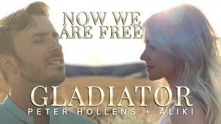 NOW WE ARE FREE | Gladiator theme song |Cover by Aliki Feat. Peter Hollens