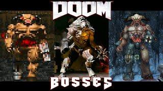 All Bosses of DOOM (1993 - 2020)