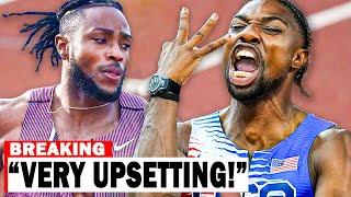 People Throw TANTRUM Over Noah Lyles VS. Kishane Thompson - Men's 100 Meters!