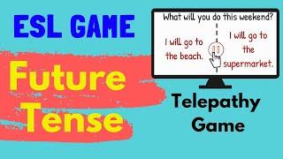 ESL Classroom Games - Future Tense - Telepathy Game