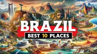 Brazil Travel 2024  | Top 10 MUST-SEE Places to Visit/Travel