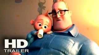 INCREDIBLES 2 - New TV Spot + Trailer 2018 (Brad Bird) Pixar Animation Movie