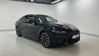 BMW i4 35 M Sport - Black Sapphire