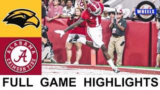 #1 Alabama vs Southern Miss Highlights | College Football Week 4 | 2021 College Football Highlights