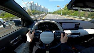 기아 EV4 GT라인 롱레인지 2WD 풀옵션 1인칭 주행 & 기능 둘러보기 (Kia EV4 GT-Line Long Range POV Test Drive)