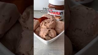 3-ingredient Nutella ice cream