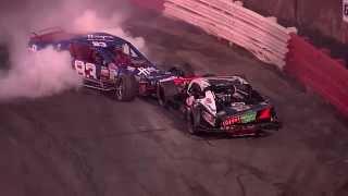 Burt Myers and Tim Brown; Demo Derby - 7-19-14