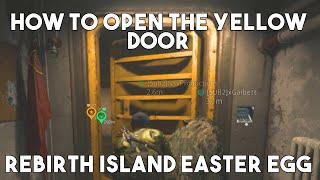 Call of Duty Warzone - Rebirth Island Easter Egg Guide (Yellow Door Code)