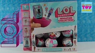 Unboxing LOL Surprise Miniature Collection Tots & OMG Dolls Blind Capsule