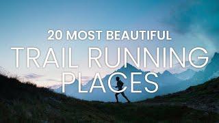 Beautiful Trail Running | Most Beautiful Places for Trail Running | Trail Run #travel #running