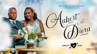 LIVE  - WEDDING AUBERT & DIORA ( 20 JULY 2024 )