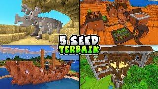 5 SEED SURVIVAL UNIK & KEREN TERBARU DI MINECRAFT | MCPE 1.14