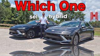 2024 Hyundai Sonata Hybrid vs Hyundai Sonata : Full Review and Experience