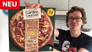 Protein Pizza von Garden Gourmet im Test: Geschmack & Nährwerte der vegetarischen Tiefkühl-Pizza!