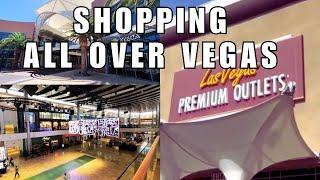 Las Vegas Shopping Tour Over City Fashion Mall, Outlets, Raiders Store, Strangers Things & More