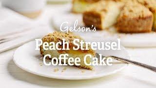 Peach Streusel Coffee Cake