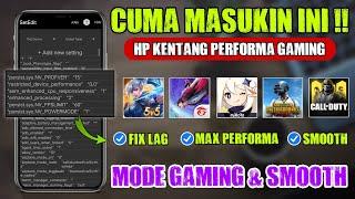 SET EDIT PERFORMANCE GAMING ANTI LAGCARA MENGATASI LAG FRAME DROP SAAT BERMAIN GAME