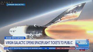 Virgin Galactic offering $450,000 tickets to space | Morning in America