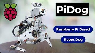 PiDog - An Interactive Robot Dog build with Raspberry Pi 4