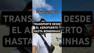 ¿CÓMO IR DESDE EL AEROPUERTO DE FLORIANÓPOLIS HASTA BOMBINHAS EN TRANSPORTE PRIVADO?